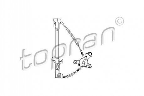 СТЕКЛОПОДЪЕМНИК AUDI 100 IV(C4) 4D 12/90-06/94/AUDI A6 4D 07/94-10/97 TOPRAN / HANS PRIES 110449