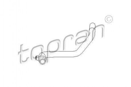 Патрубок резиновый сист.охлаждения AUDI 80 1.4-2.0 06.86-01.96 TOPRAN / HANS PRIES 108313