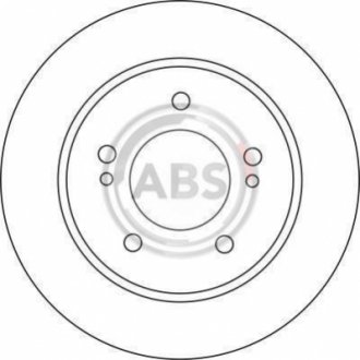 Тормозной диск A.B.S. 17139