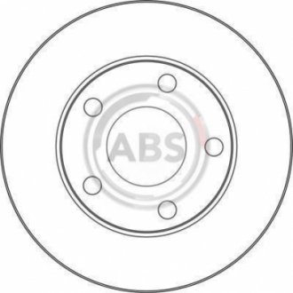 Тормозной диск A.B.S. 17056