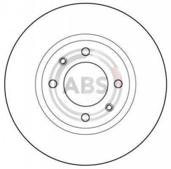 Тормозной диск A.B.S. 15414 (фото 1)