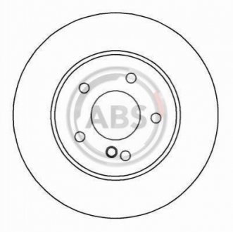 Тормозной диск A.B.S. 16571