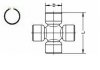 Хрестовина SPIDAN U528 (фото 2)