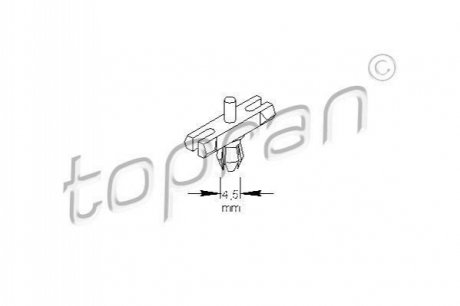 Пружинный зажим TOPRAN / HANS PRIES 101969