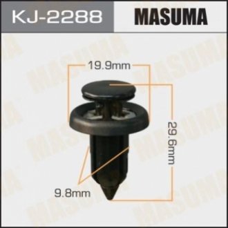 Клипса (кратно 50) (KJ-2288) MASUMA KJ2288 (фото 1)