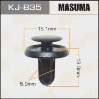 Клипса (кратно 50) (KJ-835) MASUMA KJ835 (фото 1)
