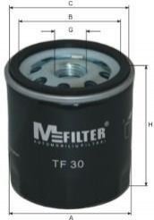 Фільтр мастила M-FILTER TF30 (фото 1)