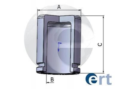 Поршень суппорта toyota rav4 ii (a20) (-05), hyundai ix30ix40, kia sportage iii (10-) d=60mm (sumito ERT 151101C (фото 1)