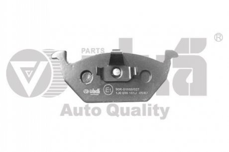 Колодки тормозные передние Skoda Fabia (00-10),Octavia (97-11)/VW Golf (98-01)/Seat Ibiza (06-10),Le Vika 66980008701 (фото 1)