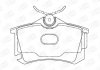 Колодки тормозные дисковые задние AUDI A2 (8Z0) 00-05|SEAT TOLEDO III (5P2) 04-09|VW GOLF V (1K1) 03 CHAMPION 573682CH (фото 1)