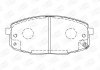 Колодки тормозные дисковые передние HYUNDAI i30 (FD) 07-12, i30 Estate (FD) 07-12 CHAMPIO CHAMPION 573730CH (фото 1)