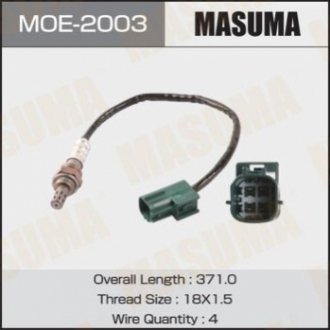 Датчик кислорода (лямбда-зонд) Nissan Murano (04-08), Primera (02-07), Teana (03-08), X-Trail (01-07 MASUMA MOE2003 (фото 1)
