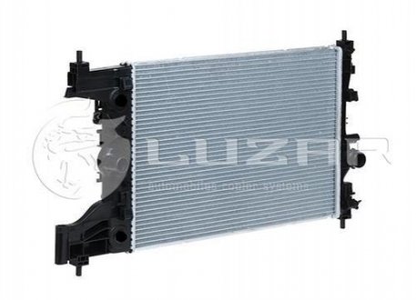 Радиатор охлаждения Cruze 1.6/1.8 (09-) / Orlando (10-)1.8i / Astra J (10-)1.4i / 1.6i / 1.8i МКПП (LUZAR LRC 0550 (фото 1)