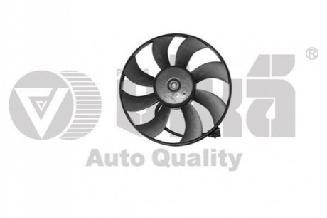 Вентилятор радиатора 100W Skoda Fabia (00-04,05-10), Roomster (06-10)/VW Polo (02-10)/Seat Ibiza (02 Vika 99590015601