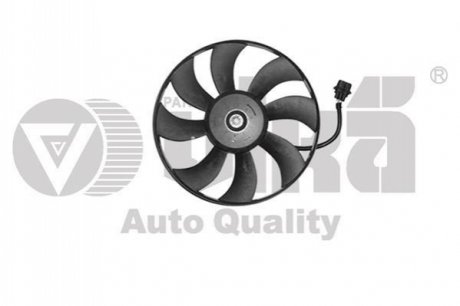 Вентилятор радиатора 250W Skoda Fabia (00-04,05-10), Roomster (06-10)/VW Polo (02-10)/Seat Ibiza (02 Vika 99590015801 (фото 1)