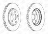 Диск тормозной передний (кратно 2шт.) Toyota Auris (06-12), Avensis (03-08), Corolla (03-09) (562430 CHAMPION 562430CH (фото 1)