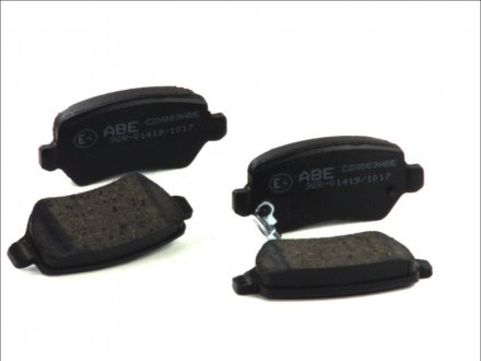 Колодки тормозные задние дисковые(тип TRW 95.4x42.7x15) Opel Astra A, G, H, J. Combo, Corsa, Zafir ABE C2X009ABE