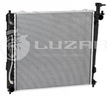 Радиатор охлаждения Sorento/Santa fe 2.2CRDI (09-) АКПП (510*478*22) (тип Doowon) (LRc 081P3) LUZAR LRc081P3 (фото 1)