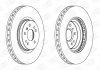 Диск тормозной передний MERCEDES-BENZ M-CLASS (W164) 05-12, R-CLASS (W251, V251) 05-17 (562403CH-1) CHAMPION 562403CH1 (фото 1)