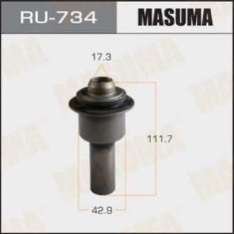 Сайлентблок переднего подрамника передний Nissan Qashqai (06-13.15-), X-Trail (07-) MASUMA RU734