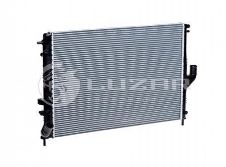 Радиатор охлаждения Logan 1.4,1.6 (08-) / Duster 1.6/2.0 (10-) АКПП (алюм-паян) (LRc 09198) LUZAR Lrc-09198