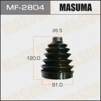 Пыльник ШРУСа наружного(пластик)+спецхомут Toyota Camry (06-11), RAV 4 (05-16) MASUMA MF-2804