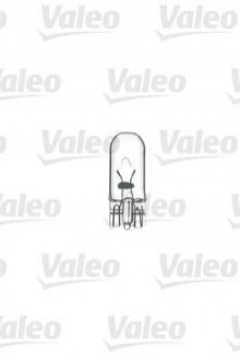 Лампа накаливания 10шт в упаковке W5W 12V 5W W2.1x9.5d Essential (стандартные характеристики) Valeo 032211