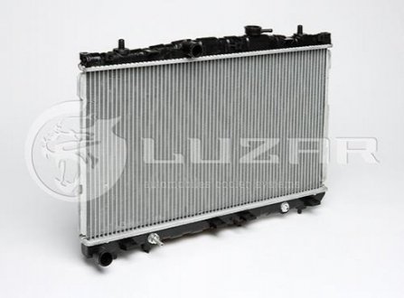 Радиатор охлаждения (алюм) (660*375*18) Elantra 1.6/1.8/2.0 (01-) АКПП (LRc HUEl002D2) LUZAR LRCHUEL002D2