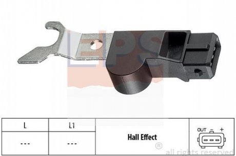 Датчик положення р/вала Chevrolet Captiva (C100, C140) 2.4 06.06-, Epica (Kl1_) 2.0 01.05- EPS 1 953 313 (фото 1)