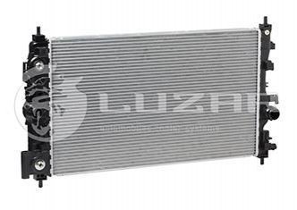 Радиатор охлаждения Astra J (10-) 1.4i/1.6i/1.7 CDTI/2.0 CDTI АКПП AC+/- (LRc 21106) LUZAR LRC21106 (фото 1)