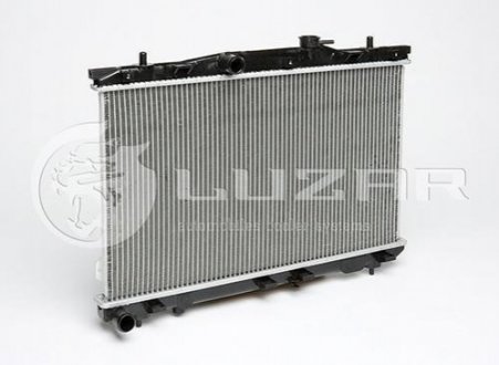 Радиатор охлаждения Elantra 1.6/1.8/2.0 (00-) МКПП (алюм) 673*378*16 (LRc HUEL00150) LUZAR LRCHUEL00150