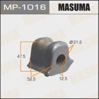 Втулка стабилизатора переднего правая Toyota Auris (06-), Corolla (06-) MASUMA MP-1016 (фото 1)