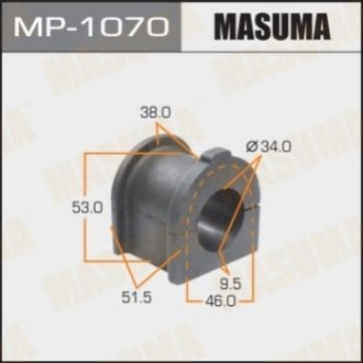 Втулка стабилизатора переднего Toyota Land Cruiser (09-) (Кратно 2 шт) MASUMA MP-1070