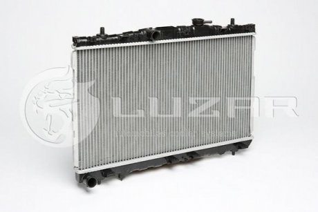 Радиатор охлаждения Elantra 1.6/2.0 (00-) МКПП (алюм) 660*375*18 (LRc HUEl001D1) LUZAR LRCHUEL001D1