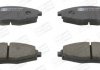 Колодки тормозные дисковые передние Daewoo Lanos, Matiz/Chery QQ CHAMPION 572402CH (фото 2)
