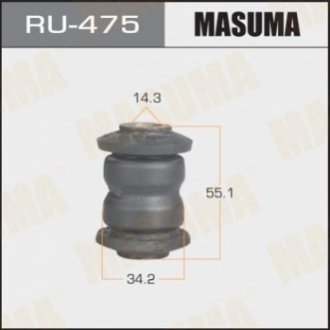 Сайлентблок переднего нижнего рычага Nissan Almera Classic (06-12) MASUMA RU-475 (фото 1)
