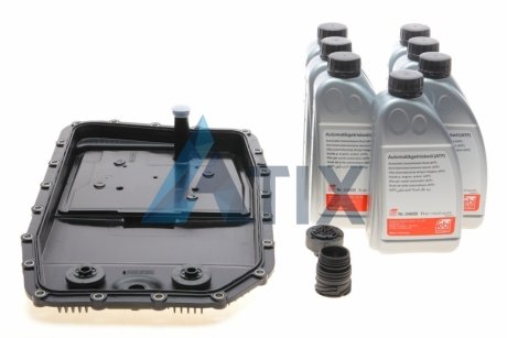 ZESTAW DO WYMIANY OLEJU W SKRZYNI BIEGрW AUT. BMW 3/5/6/7/X3/X5/X6 04-14 Z OLEJEM FEBI BILSTEIN 171752