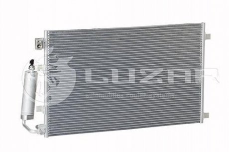 Радиатор кондиционера Qashqai 2.0 (06-) АКПП,МКПП с ресивером (LRAC 1420) LUZAR LRAC1420