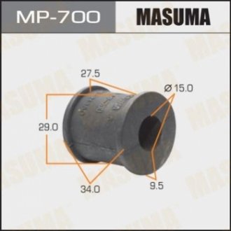 Втулка стабилизатора заднего Toyota Camry (04-06) (Кратно 2 шт) MASUMA MP-700