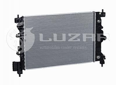 Радиатор охлаждения Авео T300(11-) (L=580) АКПП (б/с конд) (алюм-паяный) LUZAR LRc05196