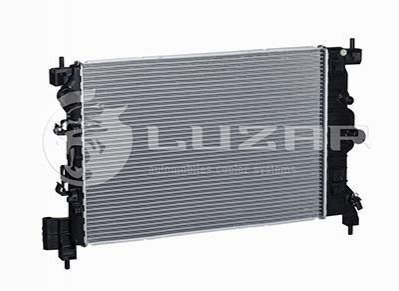 Радиатор охлаждения Авео T300(11-) (L=580) МКПП (б/с конд) (алюм-паяный) LUZAR LRc0595
