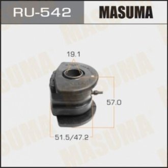 Сайлентблок переднего нижнего рычага задний Honda HR-V (02-06) MASUMA RU-542