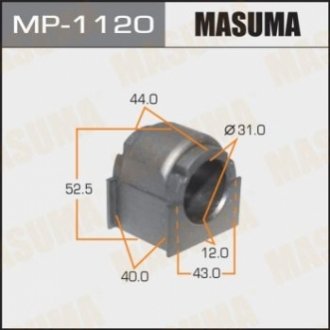 Втулка стабілізатора MASUMA MP-1120