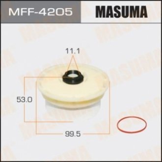 Фільтр паливний (вставка) Toyota Land Cruiser (07-) Disel MASUMA MFF-4205