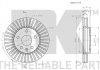 (R16&quot.) Гальмівний диск передній ? 296mm Opel Insignia 1.6/1.8/2.0 08- NK 203667 (фото 3)