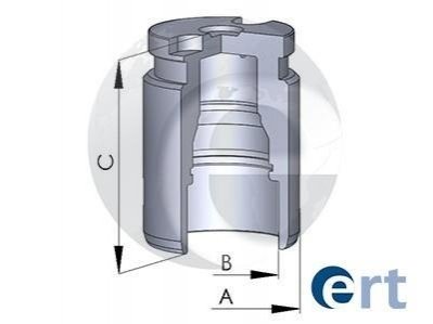 Поршень суппорта kia picanto (ba) 1.0-1.1 (04-) d=33,9mm (kasco) 151250-c ERT 151250C