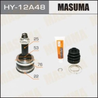 ШРУС наружный Hyundai Getz (02-06) (нар:25/вн:22/abs:48) MASUMA HY-12A48