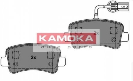 Колодка тормозная Renault Master III 10\'->. Opel Movano B 10\'-> задн.* KAMOKA JQ101144 (фото 1)