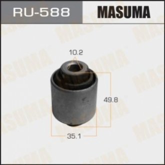 Сайлентблок заднего поперечного рычага Honda Civic (-01) MASUMA RU-588 (фото 1)