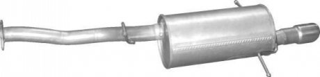Глушитель задний (конечный, основной) для Subaru Forester 2.0 Turbo 02- POLMOSTROW 4619